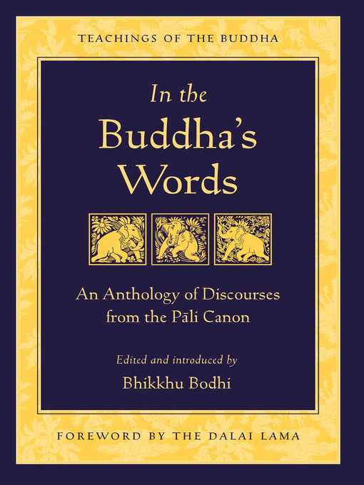 Title details for In the Buddha's Words by Bodhi - Wait list
